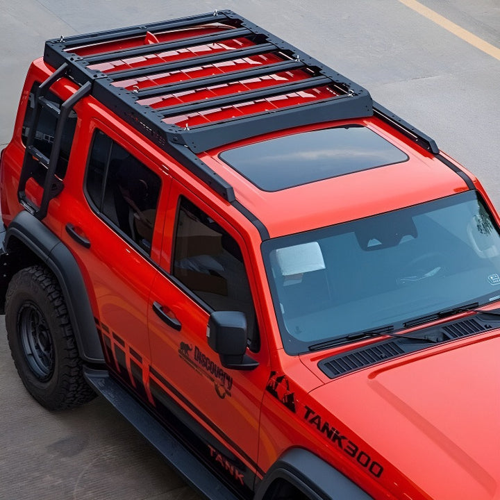 Roof Rack Platform & Side Ladder for GWM TANK 300 - HOT GWM