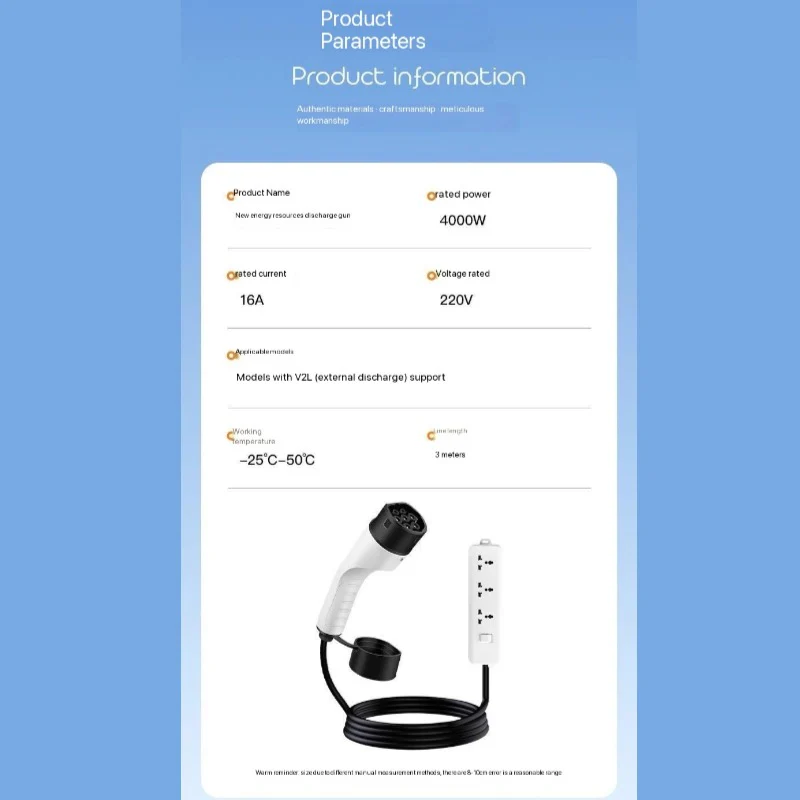 V2L Discharge Adapter Type2 - HOT GWM
