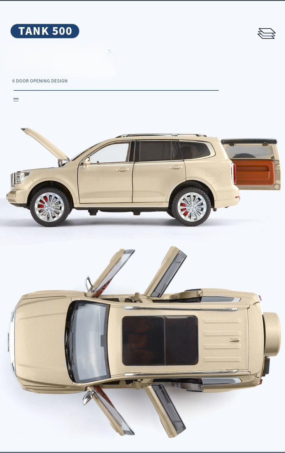 Toy model for GWM TANK 500 - HOT GWM